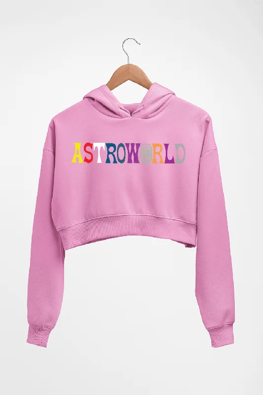 Astroworld Travis Scott Crop HOODIE FOR WOMEN Hoodie with Double Zipper Versatile Adjustable Astroworld Travis Scott Crop HOODIE FOR WOMEN Hoodie with Double Zipper Versatile Adjustable
