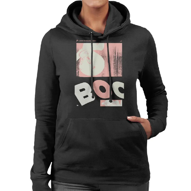 Casper The Friendly Ghost Boo Face Women's Hooded Sweatshirt Hoodie with Applique Textured Unique Casper The Friendly Ghost Boo Face Women's Hooded Sweatshirt Hoodie with Applique Textured Unique