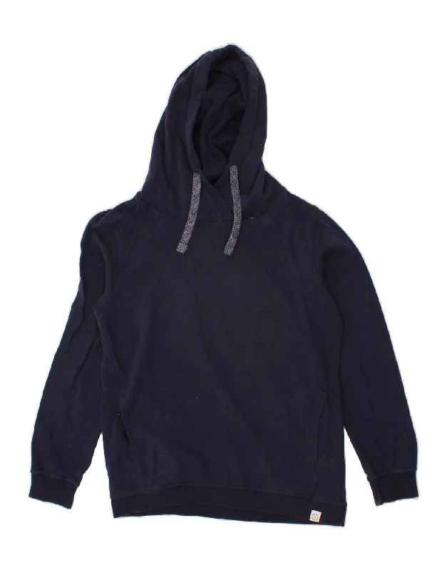 FAT FACE Mens Hoodie Jumper Small Navy Blue Cotton Hoodie with Drop Shoulder Relaxed Streetwear FAT FACE Mens Hoodie Jumper Small Navy Blue Cotton Hoodie with Drop Shoulder Relaxed Streetwear