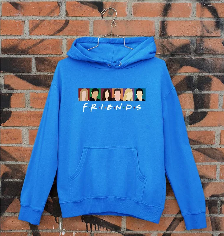 Friends Unisex Hoodie for Men/Women Hoodie with Hem Applique Textured Unique