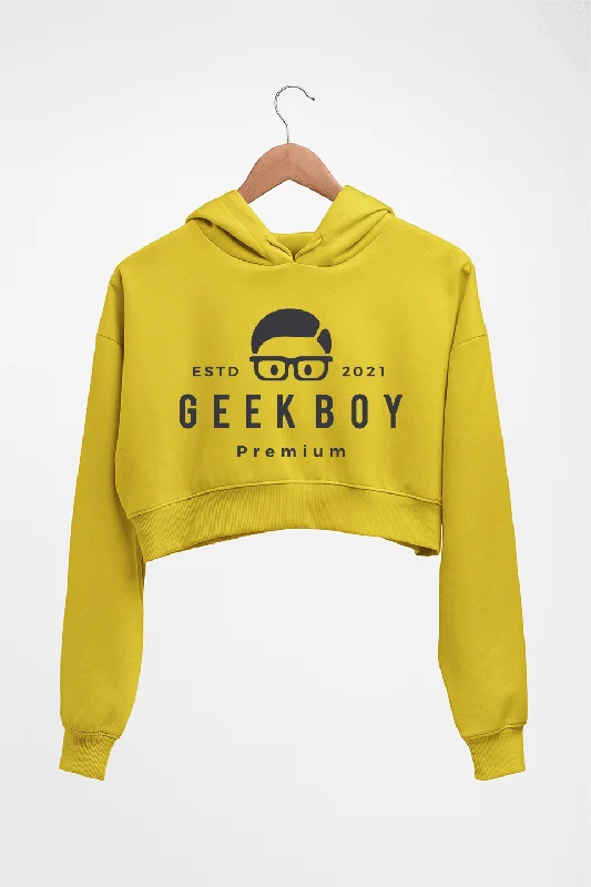 Geek Crop HOODIE FOR WOMEN Hoodie with Double Zipper Versatile Adjustable