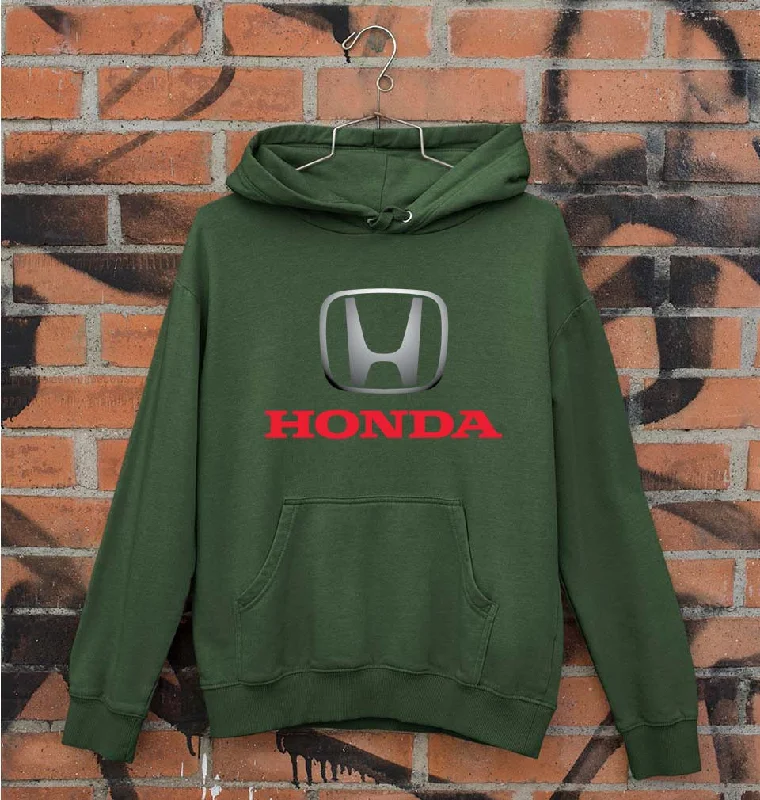 Honda Unisex Hoodie for Men/Women Hoodie with Typography Text Message
