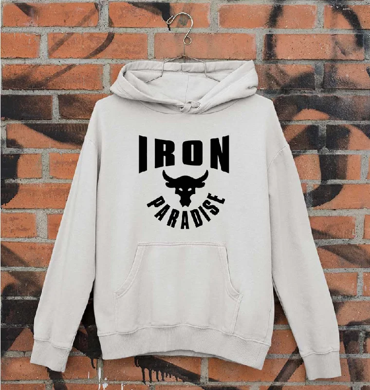 Iron Paradise Unisex Hoodie for Men/Women Hoodie with Hood Adjustable Protection