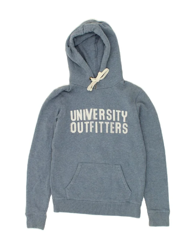 JACK WILLS Womens Graphic Hoodie Jumper UK 10 Small Blue Cotton Hoodie with Button Classic Timeless JACK WILLS Womens Graphic Hoodie Jumper UK 10 Small Blue Cotton Hoodie with Button Classic Timeless