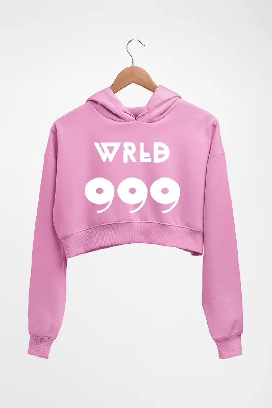 Juice WRLD Crop HOODIE FOR WOMEN Hoodie with Gradient Ombre Colorful