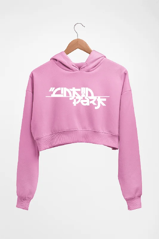 Linkin Park Crop HOODIE FOR WOMEN Graphic Hoodie Design Print