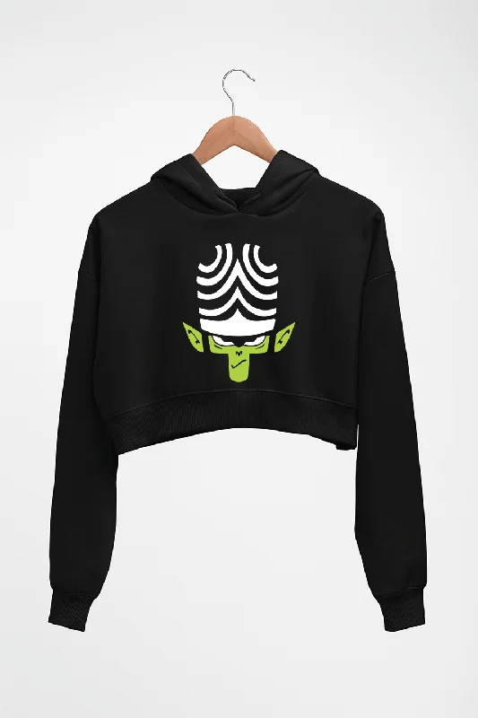 Mojo Jojo Crop HOODIE FOR WOMEN Hooded Sweatshirt Casual Wear Street Style