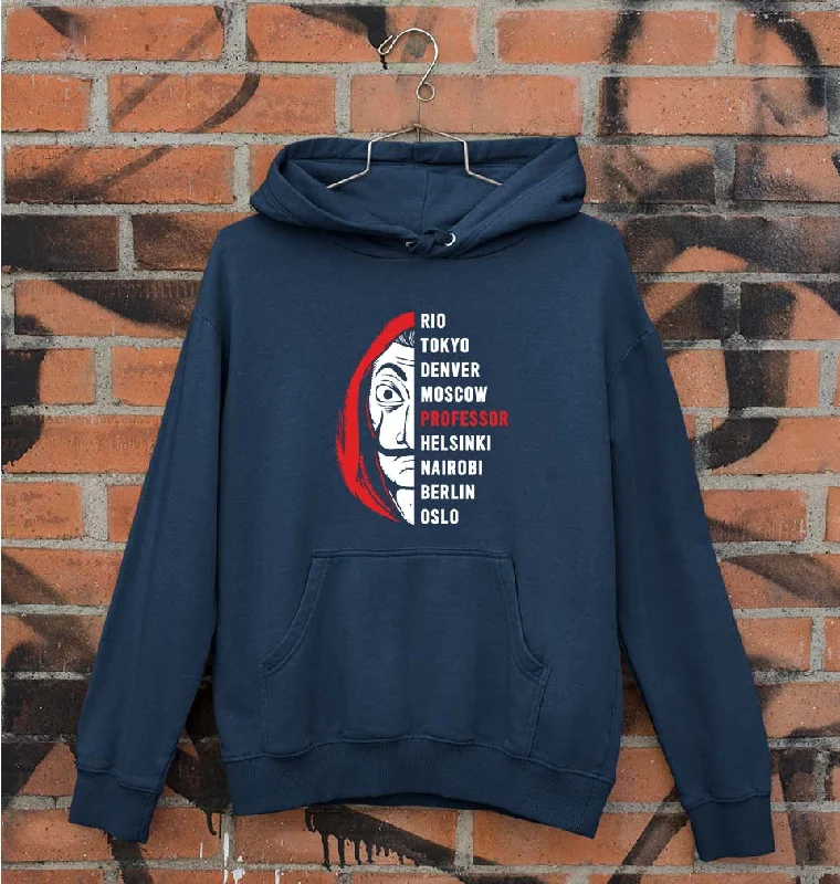 Money Heist Unisex Hoodie for Men/Women Hoodie with Contrast Stitching Detailed Premium Money Heist Unisex Hoodie for Men/Women Hoodie with Contrast Stitching Detailed Premium