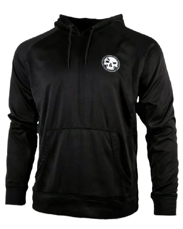 Unisex Black Performance Hooded Sweatshirt Hooded Sweatshirt Casual Wear Street Style Unisex Black Performance Hooded Sweatshirt Hooded Sweatshirt Casual Wear Street Style