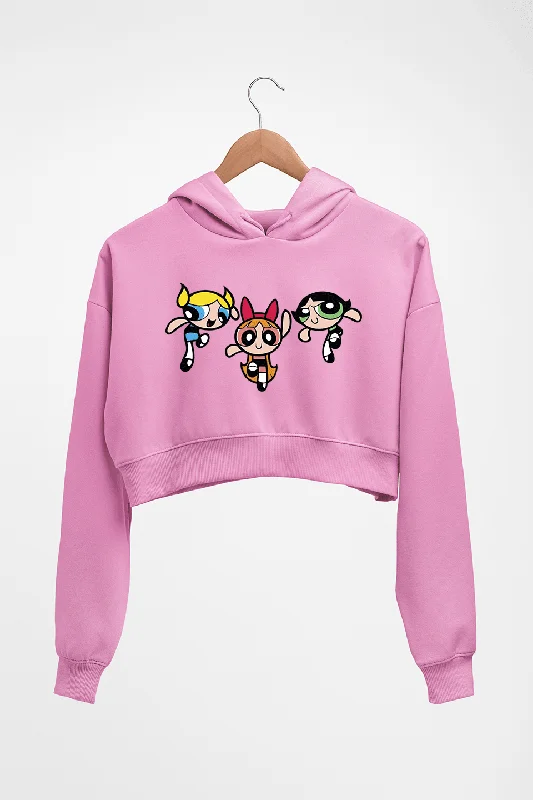 Powerpuff Girls Crop HOODIE FOR WOMEN Hoodie Dress Longline Feminine