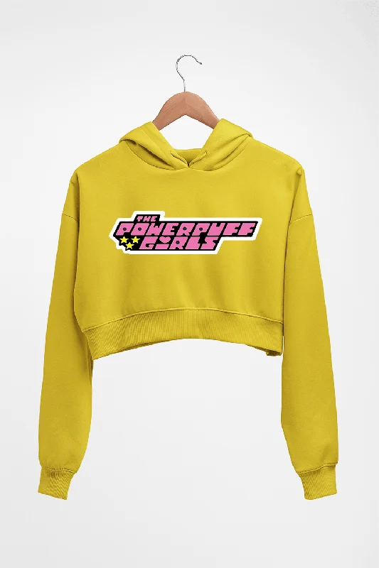 Powerpuff Girls Crop HOODIE FOR WOMEN Hoodie with Hood Adjustable Protection