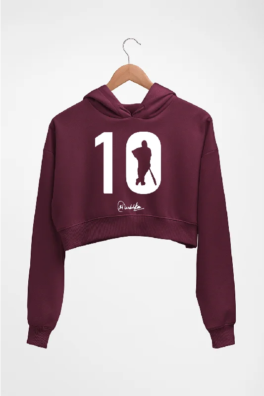 Sachin Tendulkar Crop HOODIE FOR WOMEN Hoodie with Logo Branding Identity