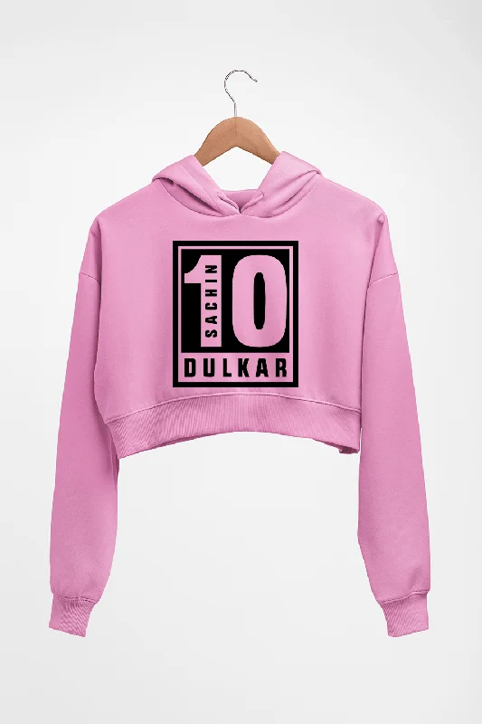 Sachin Tendulkar Crop HOODIE FOR WOMEN Graphic Hoodie Design Print