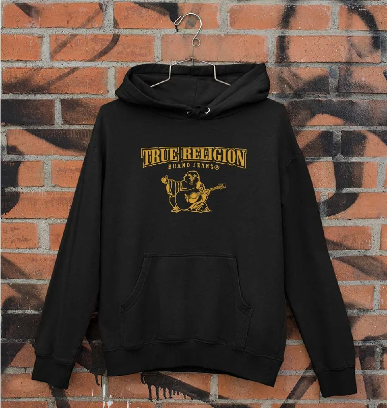 True Religion Unisex Hoodie for Men/Women Hoodie with Hood Adjustable Protection