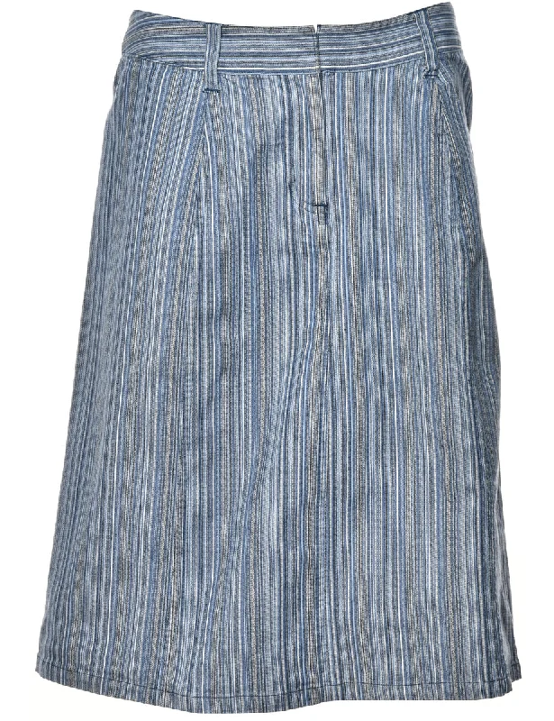 A-Line Denim Skirt - M corduroy skirt durable