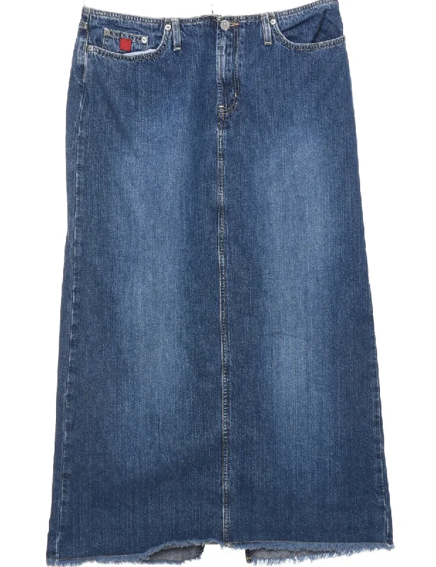 A-Line Maxi Skirt - L boho skirt vibe