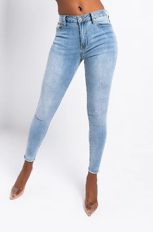 ALL OVER BACK LACE SKINNY JEANS Chic Rolled Cuff Denim Jeans
