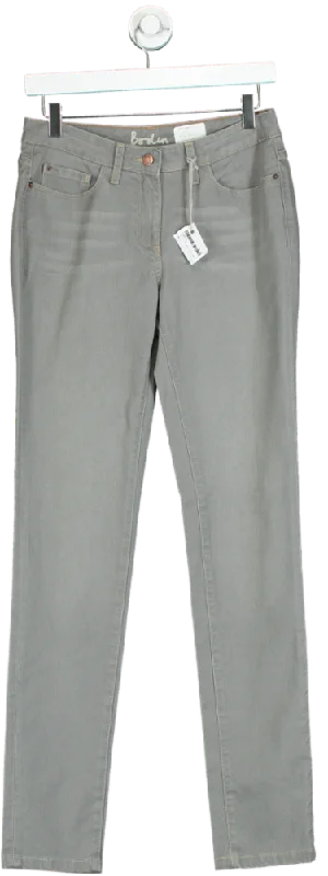 Boden Grey Skinny Jeans UK 8 Fashionable Slouchy Fit Jeans