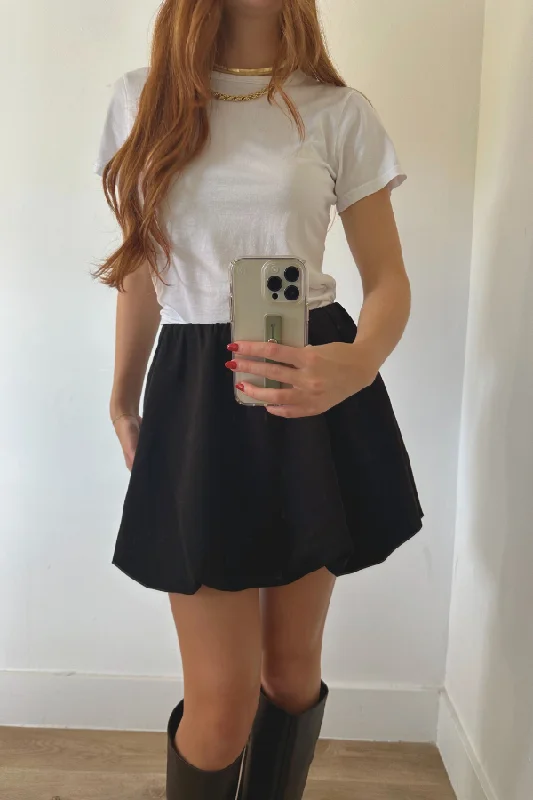 Bubble Mini Skirt leather skirt durable