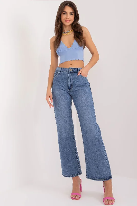 Jeans NM Stylish Paperbag Waist Denim