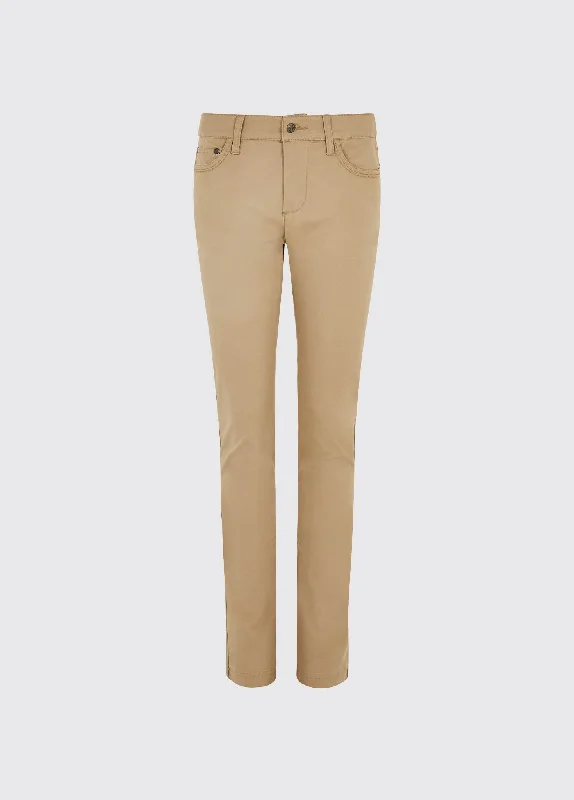 Greenway Jeans - Oyster Chic Rip-Detail High-Waist Jeans
