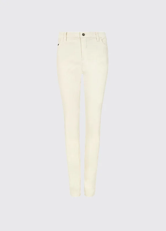 Honeysuckle Jeans - Sail White Stylish Slim Fit Denim