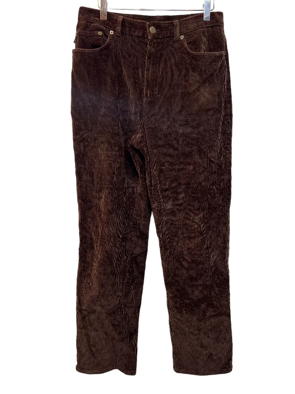 Ralph Lauren Women's Brown Chord Jeans (W30) Fashionable Mom Jeans