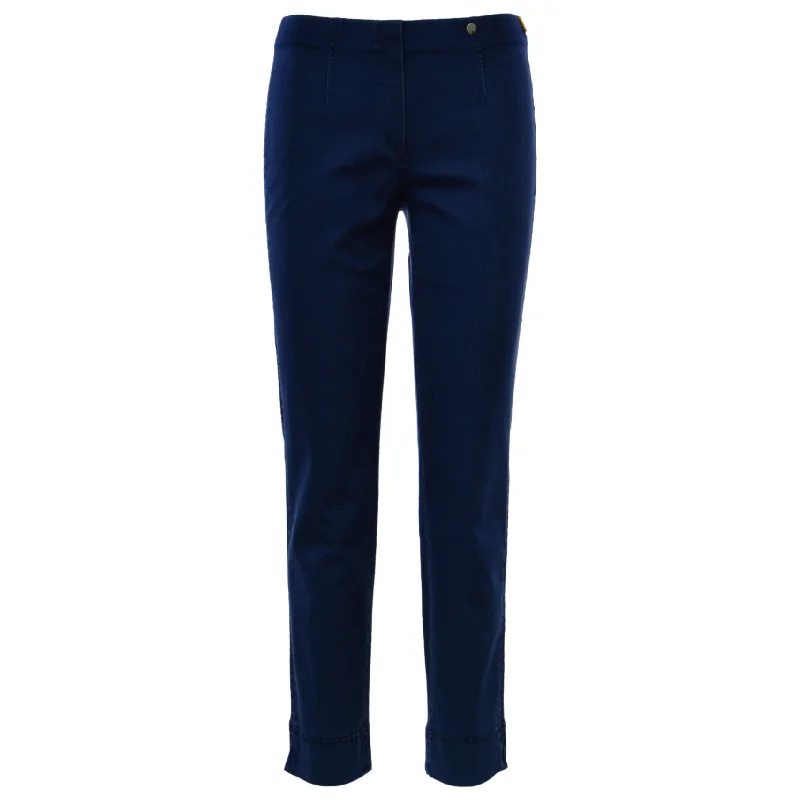 Robell 7/8 jeans navy Cozy Stretch High-Waist Jeans