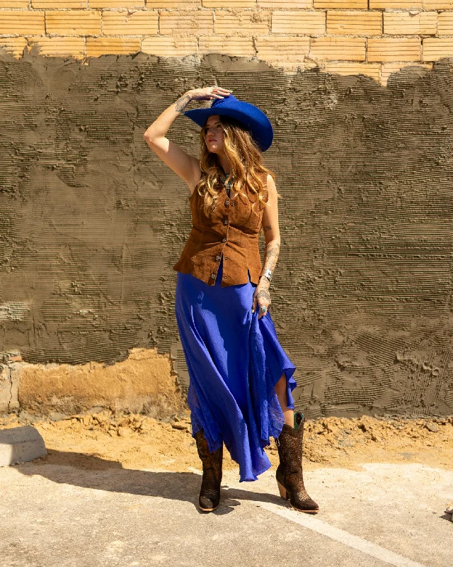 FREE PEOPLE Make You Mine Half Slip Skirt corduroy skirt comfortable