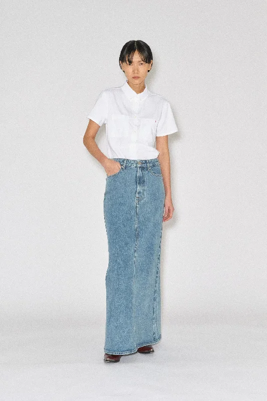 TMRW Arizona Maxi Skirt - Woodland flowy skirt hem