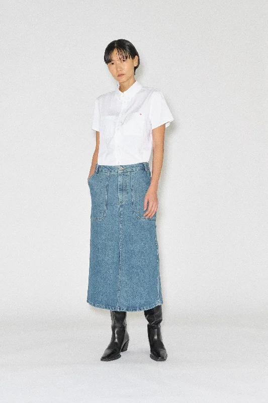 TMRW Cate Worker Skirt - Long Beach lace skirt feminine