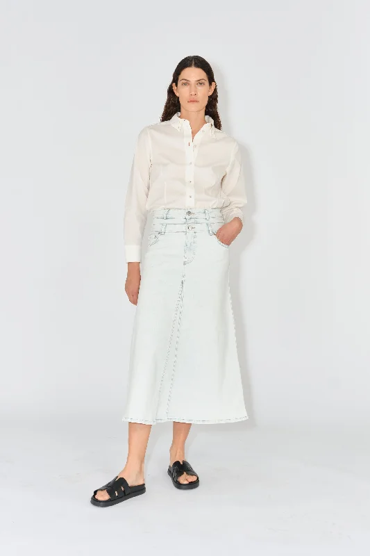 TRW-Amber Double WB Skirt Wash Montana linen skirt natural