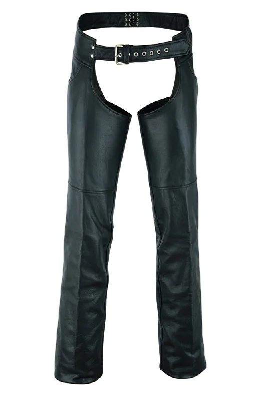 DS447TALL Tall Classic Leather Chaps with Jeans Pockets Fashionable Distressed Jeans DS447TALL Tall Classic Leather Chaps with Jeans Pockets Fashionable Distressed Jeans
