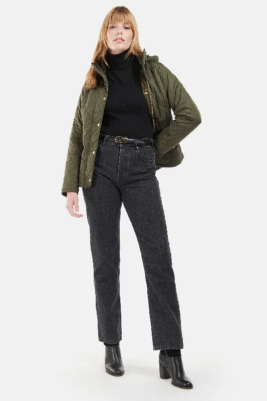 Jeans a gamba dritta e vita media Burne Trendy Skinny Fit Jeans