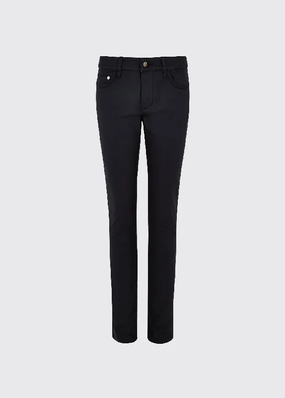 Greenway Jeans - Navy Stylish High-Waist Skinny Denim