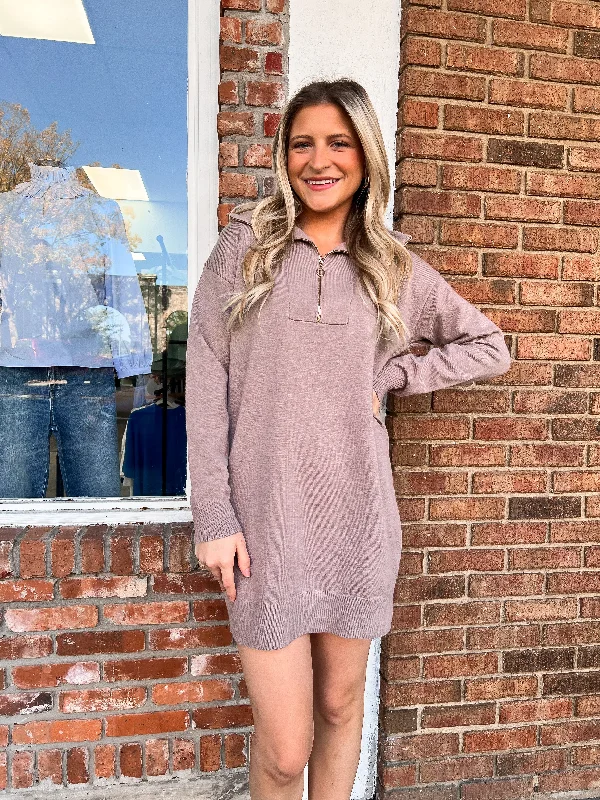 Anna Sweater Dress Fitted Loose Oversized