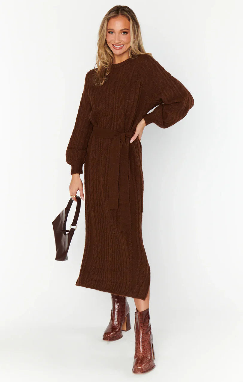 Barb Sweater Dress Wool Fabric Cashmere Fabric Tweed Fabric