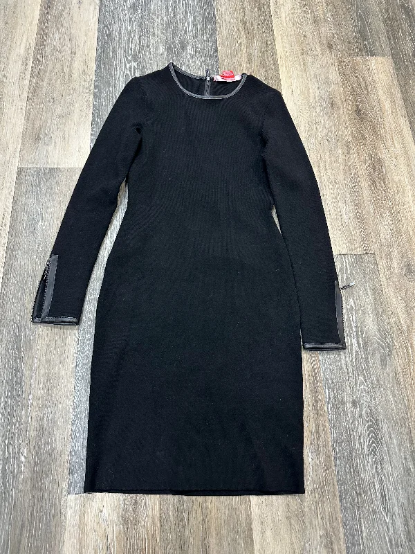Dress Sweater By Etcetra In Black, Size: Xs Stylish Fashionable Trendy