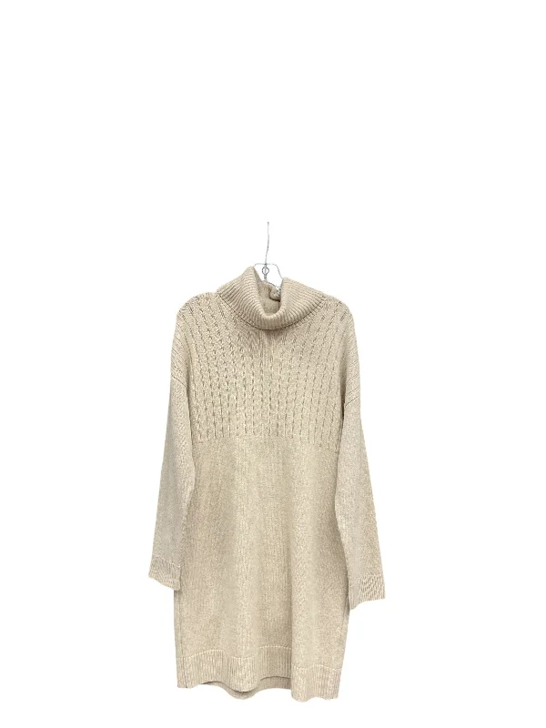 Dress Sweater By Madewell In Tan, Size: L Wool Sweater Cotton Sweater Cashmere Sweater Dress Sweater By Madewell In Tan, Size: L Wool Sweater Cotton Sweater Cashmere Sweater