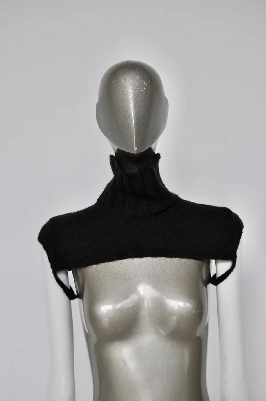 Dries van Noten Shoulder sweater avant garde Chenille Brocade Lace