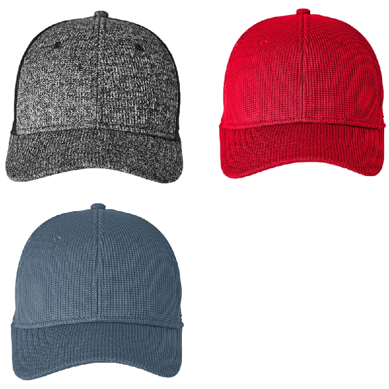SH16791 Adult Constant Sweater Trucker Cap - Spyder Chenille Brocade Lace