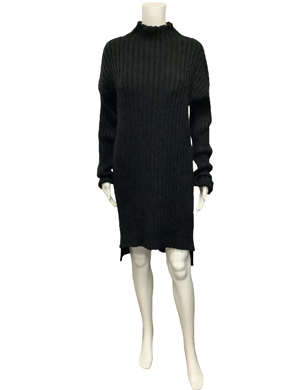 Lotus Eaters Dress Sweater Ribbed w/Tags Size: S Fleece Sweater Nylon Polyester