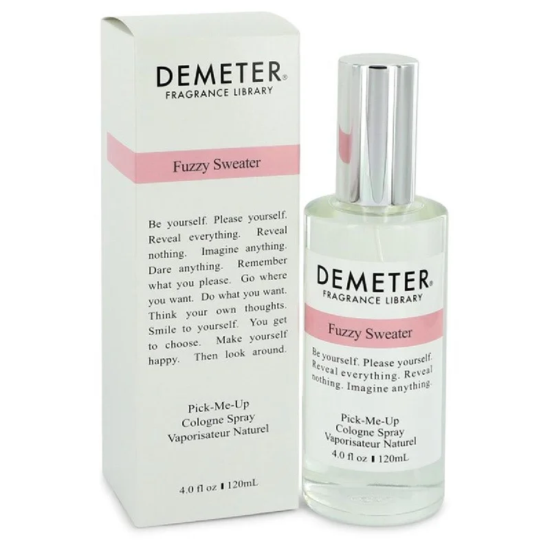 Demeter 545158 4 oz Fuzzy Sweater Perfume Cologne Spray for Women Satin Blend Silk Blend Wool Blend Demeter 545158 4 oz Fuzzy Sweater Perfume Cologne Spray for Women Satin Blend Silk Blend Wool Blend