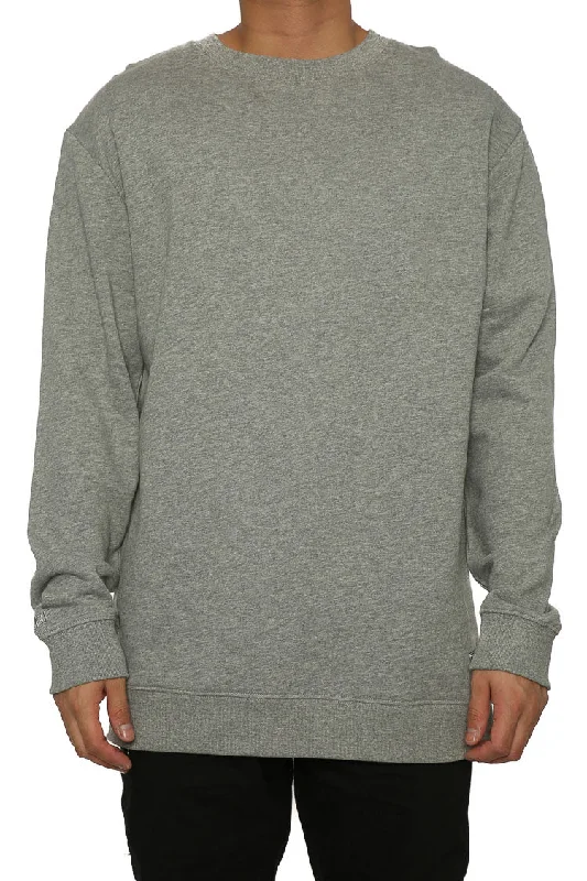 RGF W17 BLANK SWEATER Grey Heather High Neck Crew Neck V-Neck