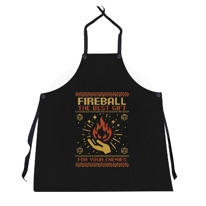 Ugly Sweater Fireball Ribbed Striped Patterned