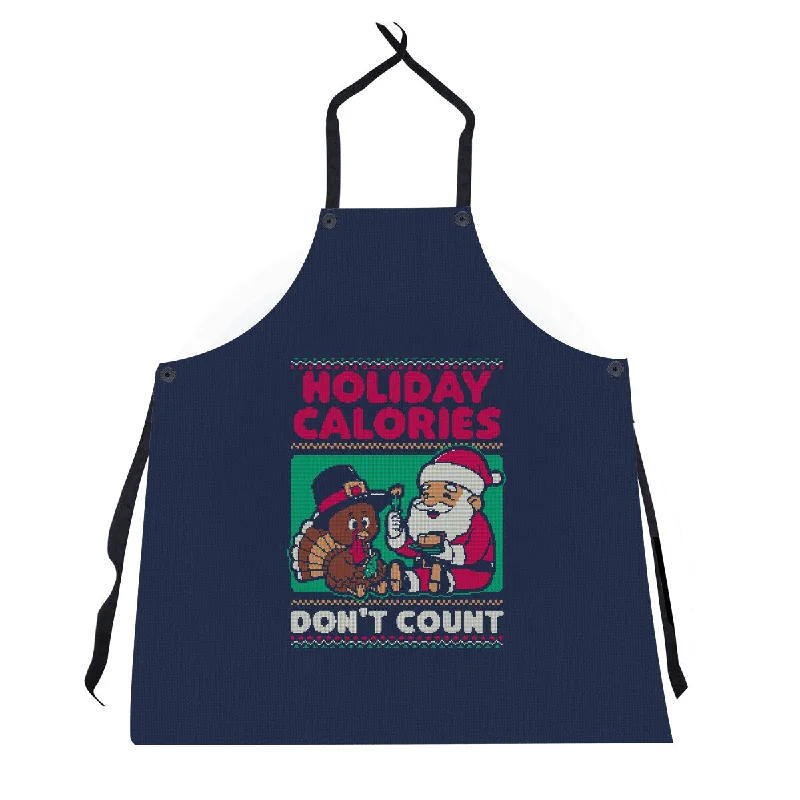 Ugly Sweater Holiday Food Toggled Drawstring Belted
