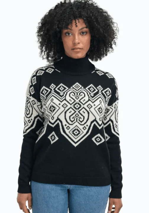 Dale Women's Falun Heron Sweater Iron Safe Non-Iron Wrinkle Free